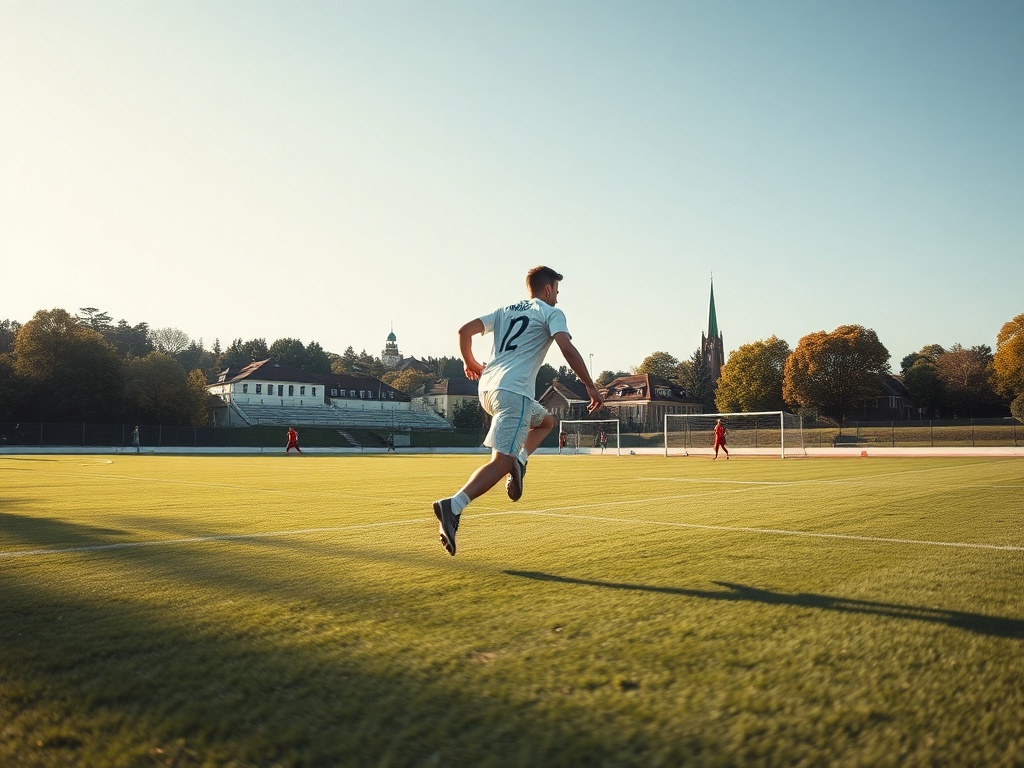 Piłkarze Jagiellonii Białystok świętują zwycięstwo, zapewniające utrzymanie w I lidze.