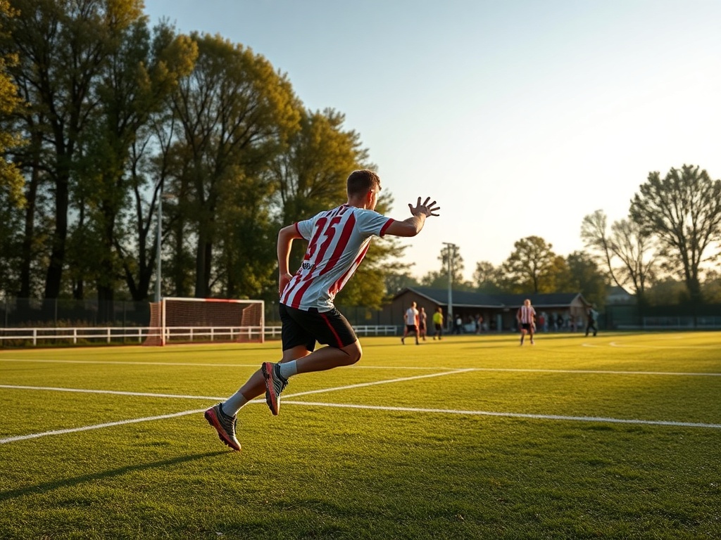 Piłkarze Jagiellonii Białystok świętujący zwycięstwo po rzucie karnym w ostatniej minucie meczu